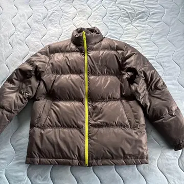 브라운 다운 자켓 M