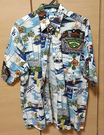 MLB x 레인스푸너 알로하 셔츠 로스앤젤레스 다저스