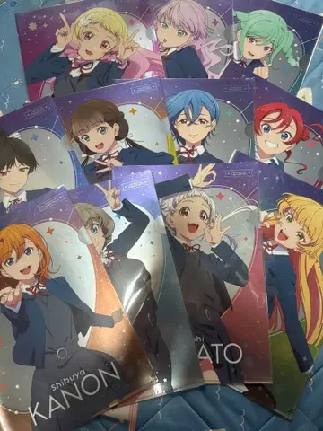 러브 라이브! Liella! 클리어 파일 11종 세트