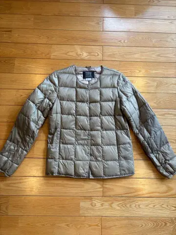 [ 새상품급 ] TAION 베이지 퀼팅 다운 자켓