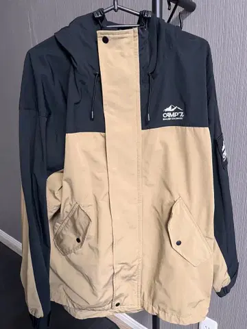 CAMP7 마운틴 파카 블랙/베이지