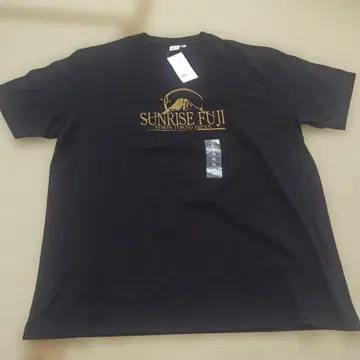 미사용 택 포함 에드윈 EDWIN 반팔 티셔츠 블랙 XL 남성/여성