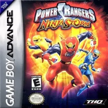 파워레인저 Ninja Storm 해외판 GBA/닌텐도 DS 닌텐도