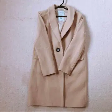 [ 새상품 ] [ 미사용 ] KOMET 베이지 롱 코트