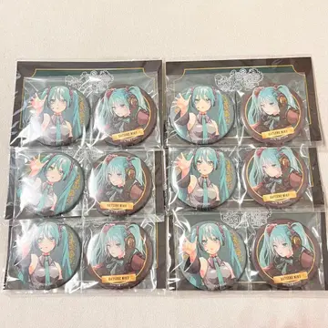 하츠네 미쿠 캔뱃지 6세트