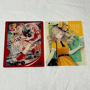 아카쿠라 개인전 BREAK TIME 아크릴 카드