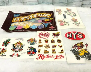 미사용 새상품 히스미니 HYSTERICMINI 스티커 씰 세트