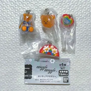 wiggle wiggle 메지루시 액세서리 가챠 세미컴프 세트