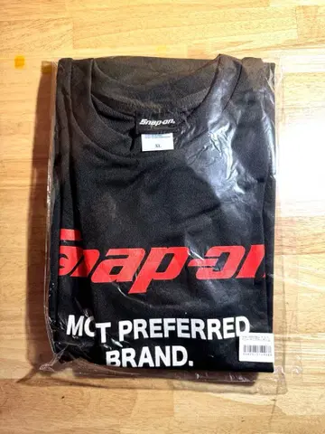 Snap-on 블랙 T셔츠 XL