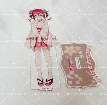 러브 라이브 선샤인 벚꽃 일본 의류 쿠로사와 루비 아크릴 스탠드