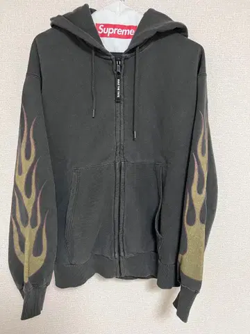 RULE THE FATE 지퍼 후드티