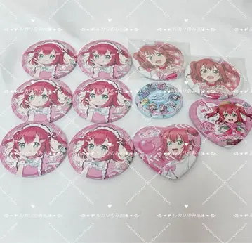 러브 라이브 선샤인 AiScReam 쿠로사와 루비 캔뱃지