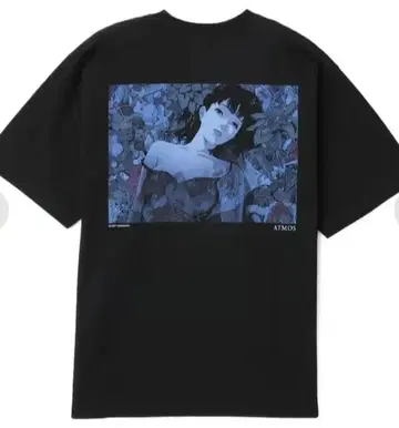 퍼펙트 블루 x atmos 셔츠 / atmos 애니메이션 빈티지