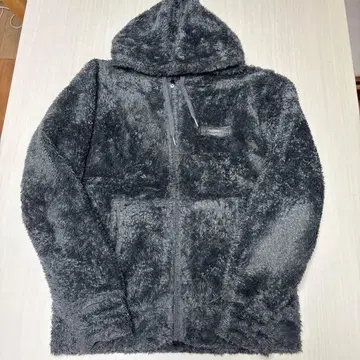 Champion 플리스 자켓 LARGE 차콜