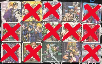 죠죠의 기묘한 모험 아라키 히로히코 원화전 아트 코스터 6장 세트