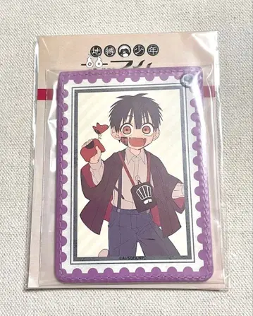 지박소년 하나코 군 레트로 인조 가죽 패스 케이스 츠카사