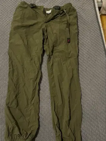 그라미치 G4SM-P119 올리브색 워크 팬츠