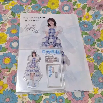 타카하시 미라이니 파일 아크릴 스탠드 히나타자카46 복권 로손