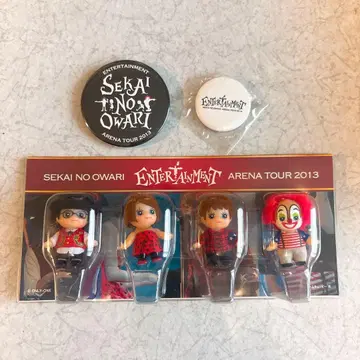 미사용 새상품 SEKAI NO OWARI 세카와 큐피 캔뱃지