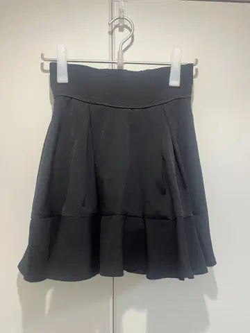 evelyn 미니 스커트 블랙