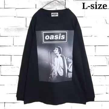 [새상품] OASIS LIAM GALLAGHER 롱 T셔츠 블랙 2