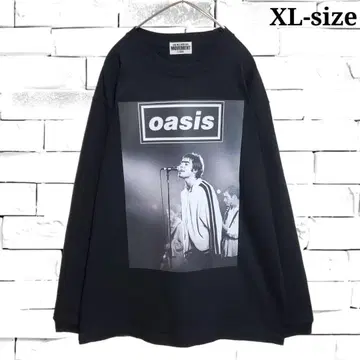 [ 새상품 ] OASIS LIAM GALLAGHER 롱 T셔츠 블랙 3