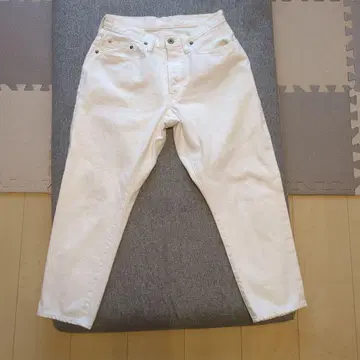 [일본제] [Sanca] WHITE DENIM TAPERD 5POCKET