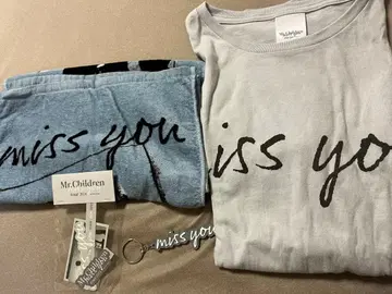Mr.Children miss you 2024 아레나 투어 티셔츠 M
