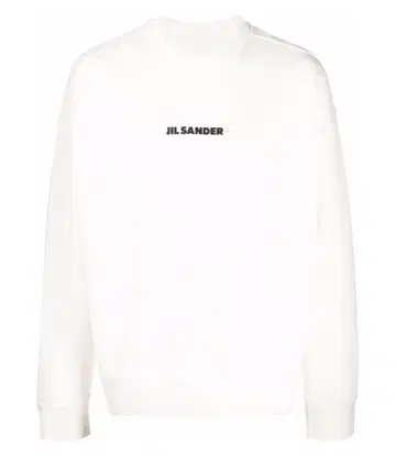 질 샌더 화이트 로고 트레이닝복