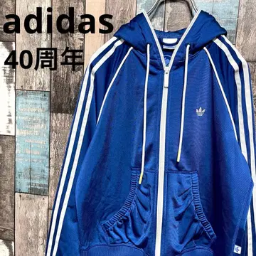 40주년 아디다스 adidas 저지 트랙 자켓 트레포일
