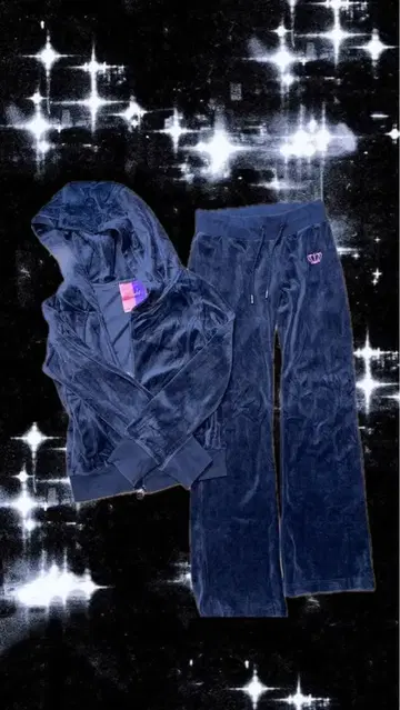 Rady 블랙 벨로아 셋업 y2k 갸루