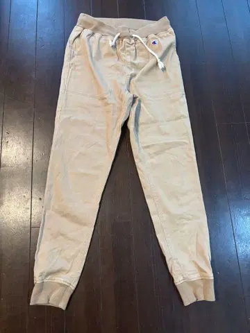 Champion S 베이지 롱 바지 팬츠 치노 팬츠