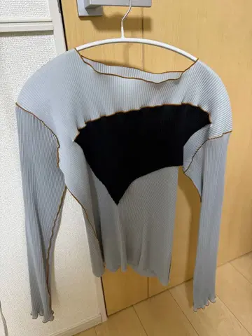 kotohayokozawa todo 롱 슬리브 탑 티셔츠