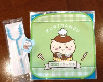 치이카와 x 코스 콜라보 손수건 사스마타