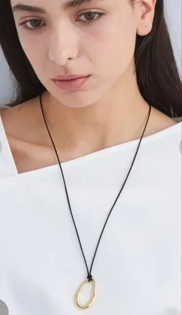 그린 라벨 릴랙싱 코드 목걸이 실버