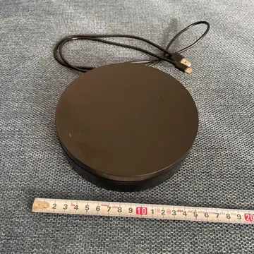 직경 14.5cm 전동 턴테이블 360도 회전대 피규어 촬영용