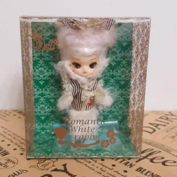 그루브 풀립 로맨틱 화이트 토끼 달 미사용