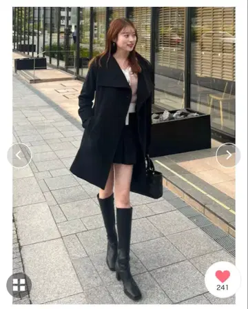 rienda 스퀘어토 롱부츠