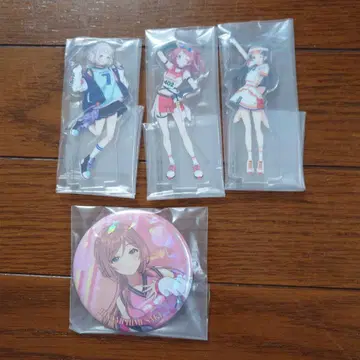 학원 아이돌 마스터 아크릴 스탠드와 배지 5