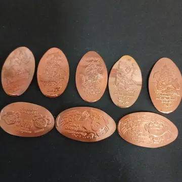 디즈니 리조트 메달 7개 세트