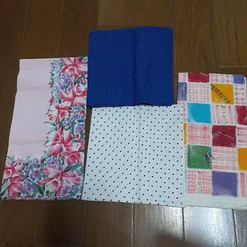 손수건 세트 다양한 디자인과 색상