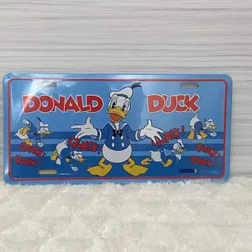 [ 초레어 ] [ 도널드 덕 ] 디즈니 캐릭터 플레이트 쇼와 레트로
