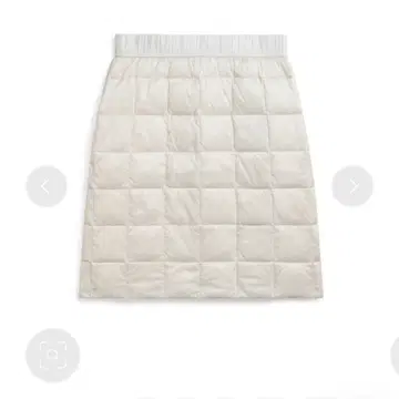 TAION (S) 다운 스커트 화이트