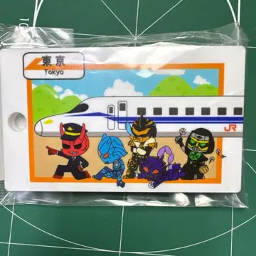 도카이도 신칸센 x 이매진즈 외출 아크릴 패스 케이스 가면라이더 덴오