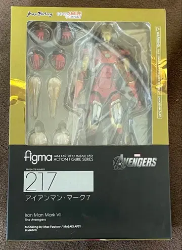 미개봉품 figma AVENGERS 아이언맨 마크7 217