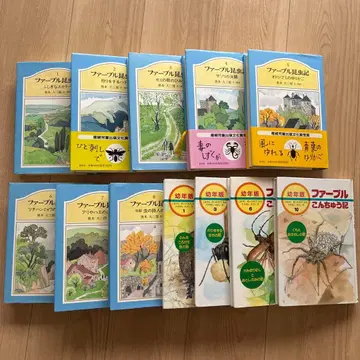 파브르 곤충기 8권 파브르 곤충기 유년판 4권 세트