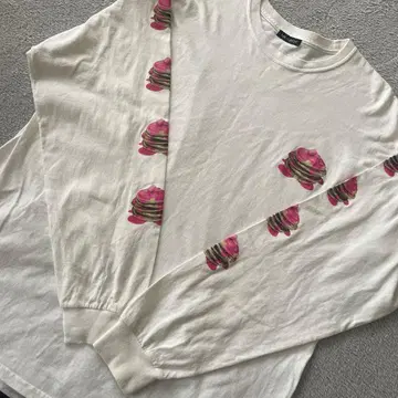 밀크 보이 긴팔 롱 T셔츠 롱 T