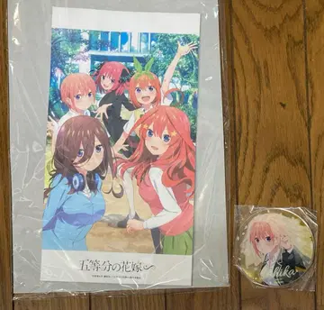 2510 영화 5등분의 신부 팝콘 종이 봉투 아크릴 코스터