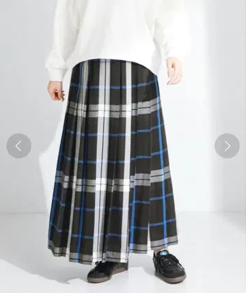 URBAN RESEARCH Sonny Label 플리츠 이지 스커트