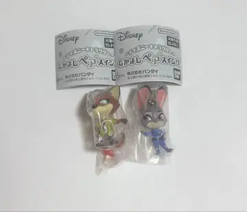 익명 배송 디즈니 캐릭터/다정한 페어 스윙 가챠가챠/주토피아